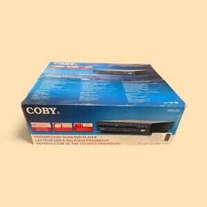 Coby DVD-224 Progressive Scan DVD/CD Player with Dolby Digital (New in Box)